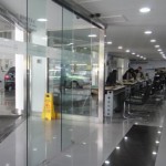 Benz showroom