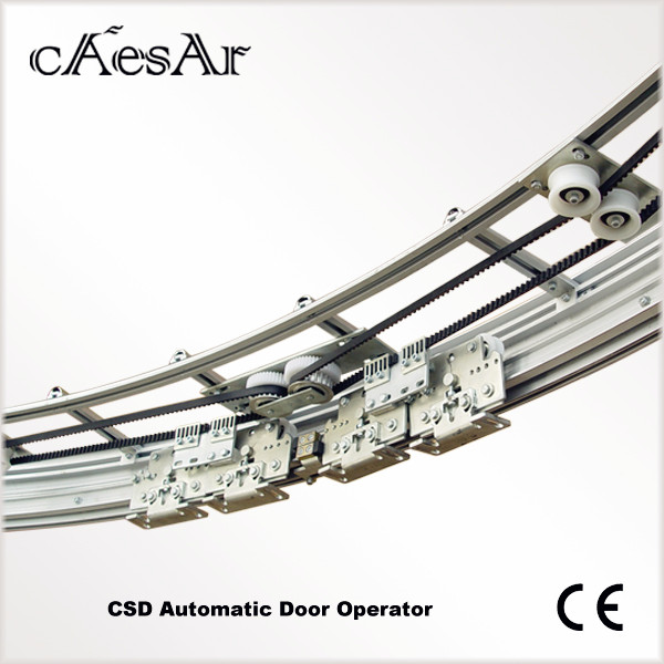 CSD automatic curved sliding door