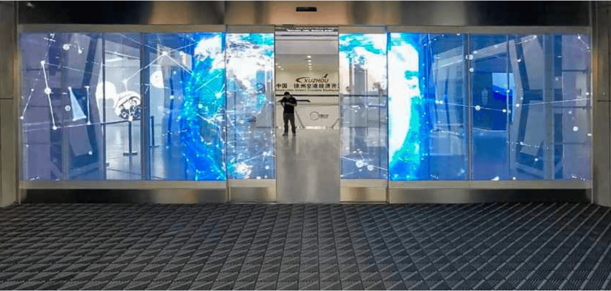 led-automatic-door