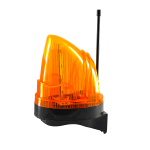 Modern Designed Automatic Gate Warning Alarm Lamp Durable LED Flash Lamp with Brass