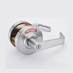 Privacy Indicator Lock and Lever, Commercial Door Handle, Bathroom Door Handle Perfect for Public restrooms Including Res